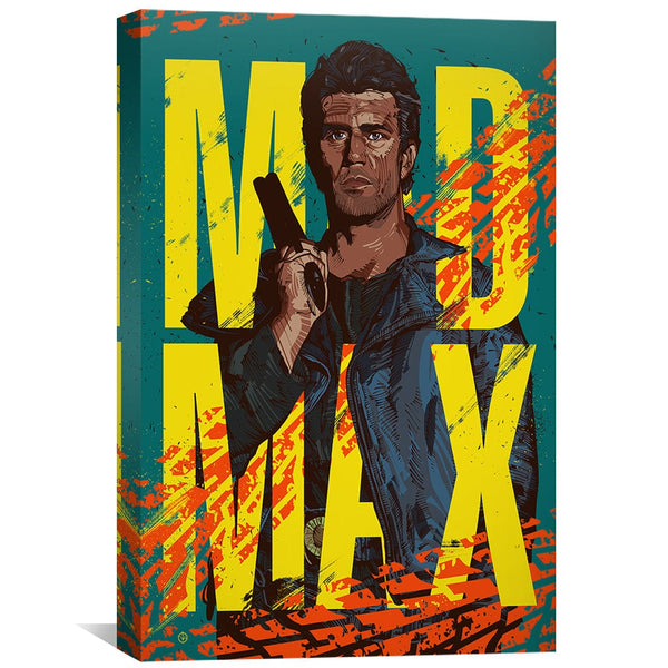 Mad Max 2 Canvas Art Clock Canvas