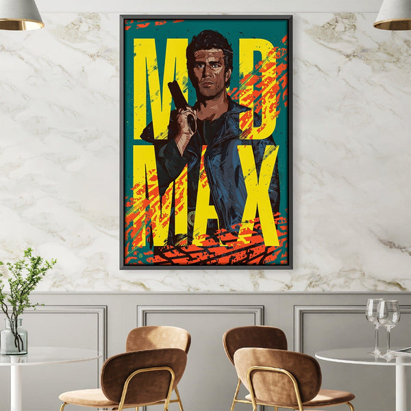 Mad Max 2 Canvas Art 30 x 45cm / Unframed Canvas Print Clock Canvas