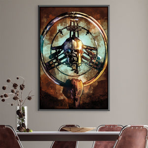 Mad Max 3 Canvas Art 30 x 45cm / Unframed Canvas Print Clock Canvas