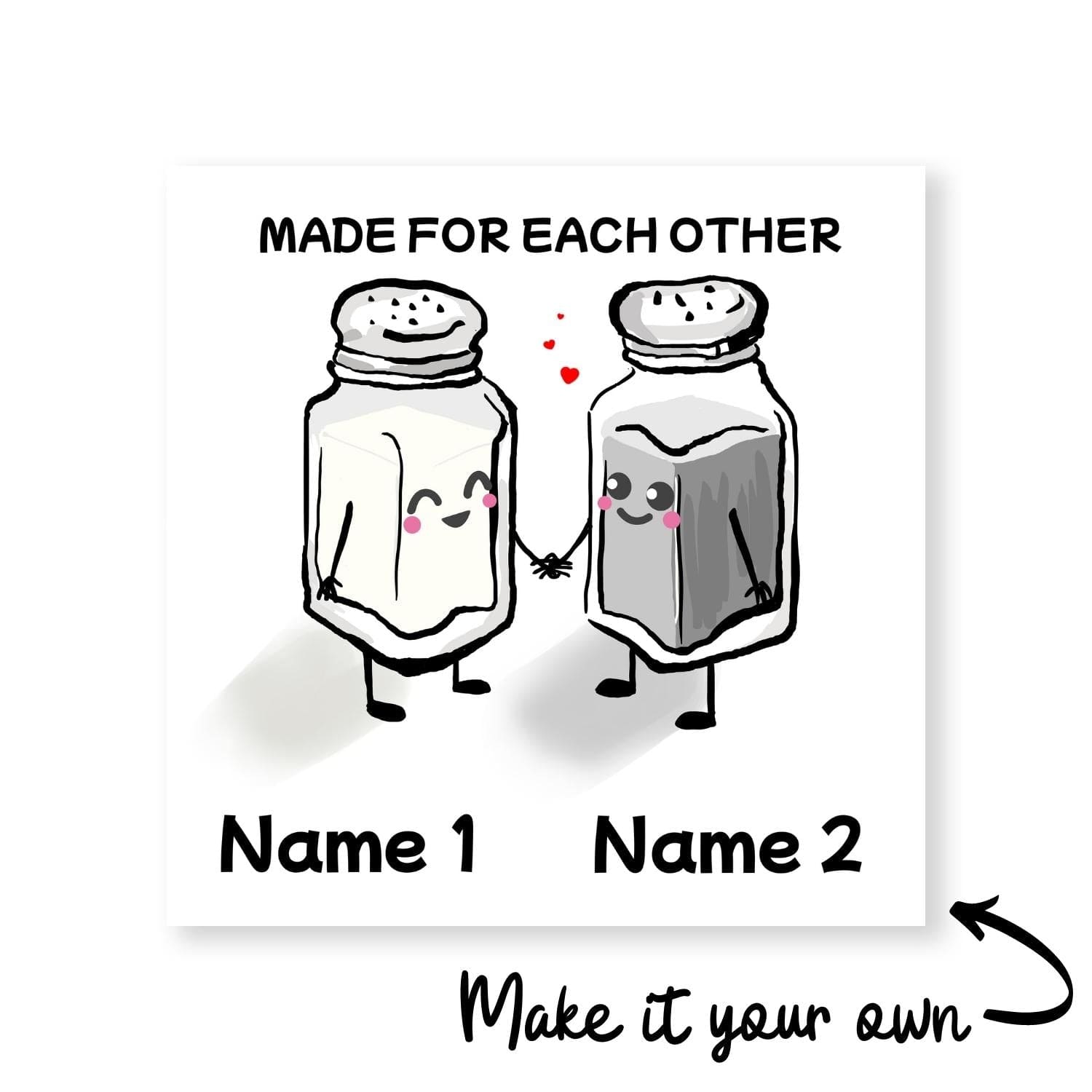 Made for Each Other Canvas product thumbnail
