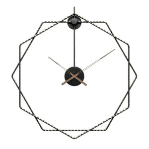 Magelio Clock Black / 50cm Clock Canvas