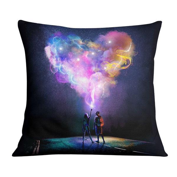 Magic Love Cushion Cushion 45 x 45cm Clock Canvas