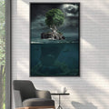 Magic Tree Canvas Art Clock Canvas