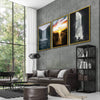 Magnificent Waterfalls Canvas Art Clock Canvas