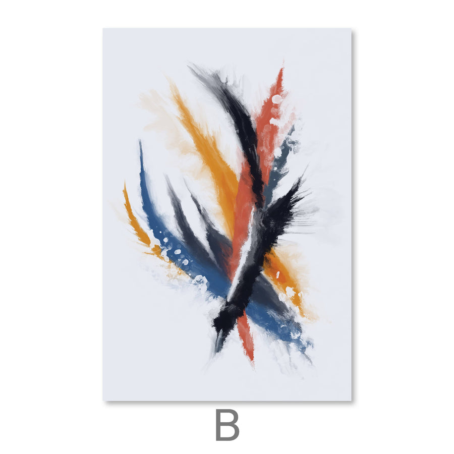 Majestic Release Canvas Art B / 40 x 50cm / No Board - Canvas Print Only Clock Canvas