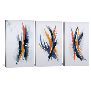 Majestic Release Canvas Art Set of 3 / 40 x 50cm / No Board - Canvas Print Only Clock Canvas