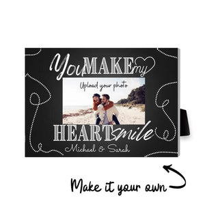 Make My Heart Smile Desktop Canvas Customizer Clock Canvas