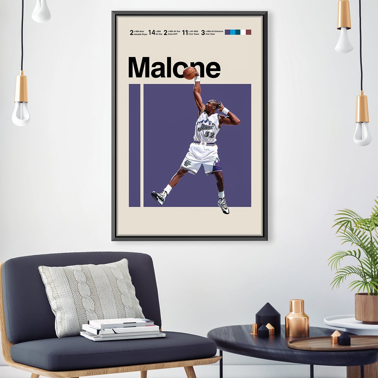 Malone Stats Canvas product thumbnail