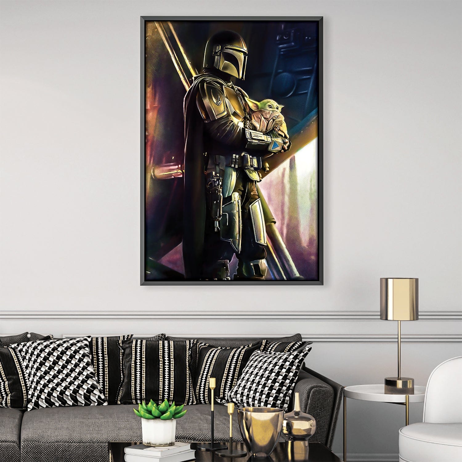 Mandalorian Guardian Canvas product thumbnail