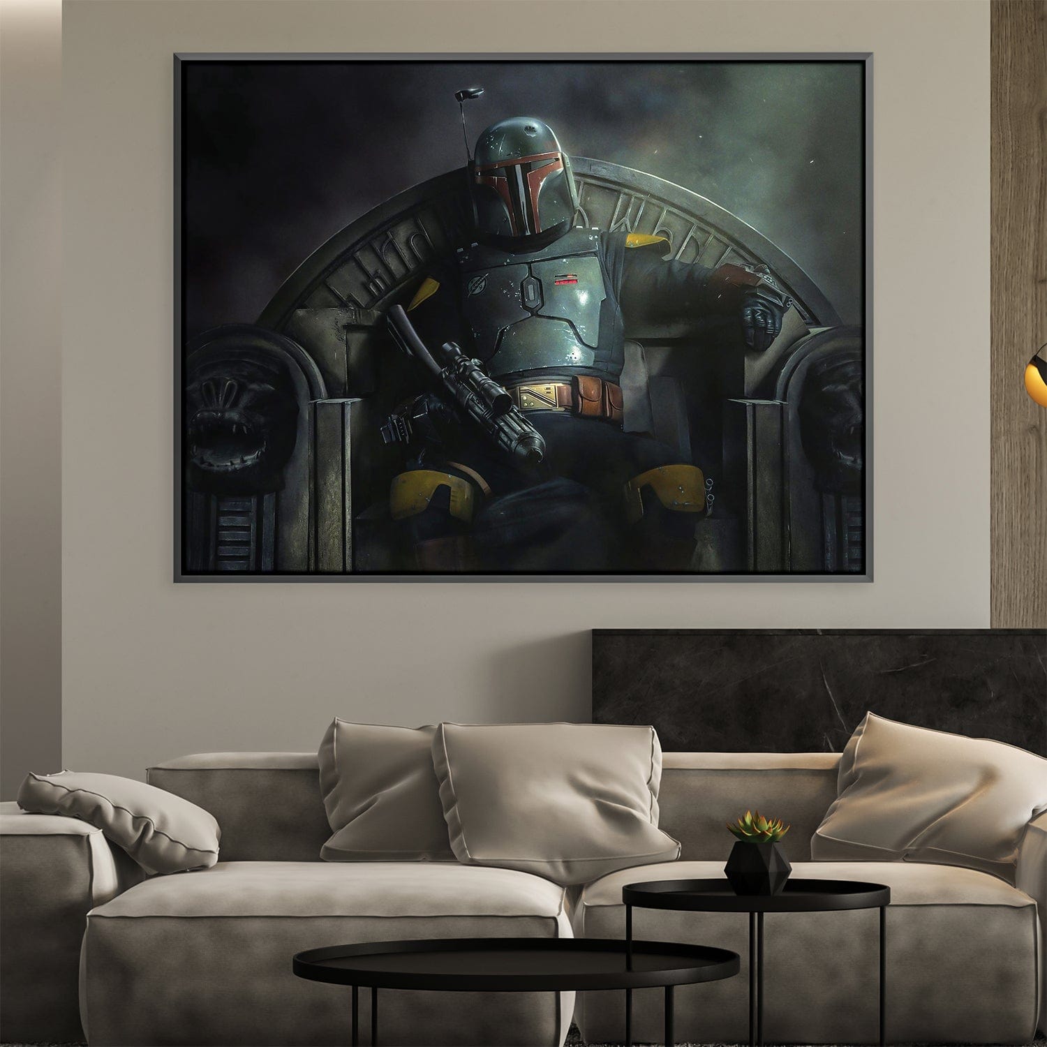 Mandalorian Throne Canvas product thumbnail