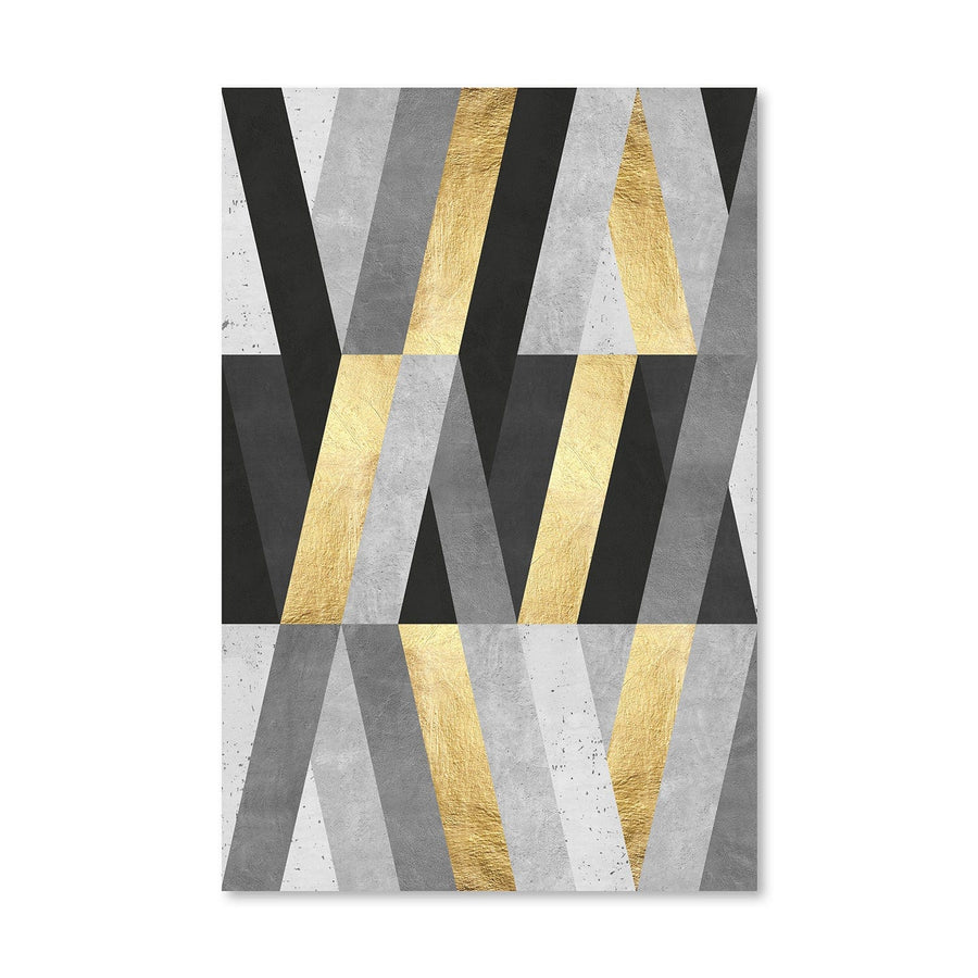 Marble and Gold Art II Canvas Art Clock Canvas