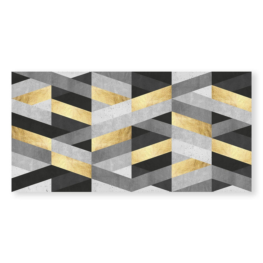 Marble and Gold Art IV Canvas Art Clock Canvas