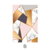 Marble Geometric Canvas Art B / 40 x 50cm / No Board - Canvas Print Only Clock Canvas