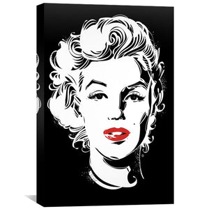 Marilyn Monroe Canvas Art Clock Canvas