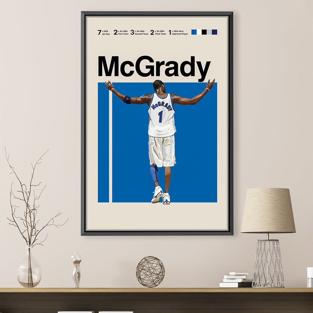 McGrady Stats Canvas – ClockCanvas