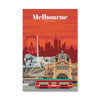 Melbourne Canvas - Studio 324 Art Clock Canvas