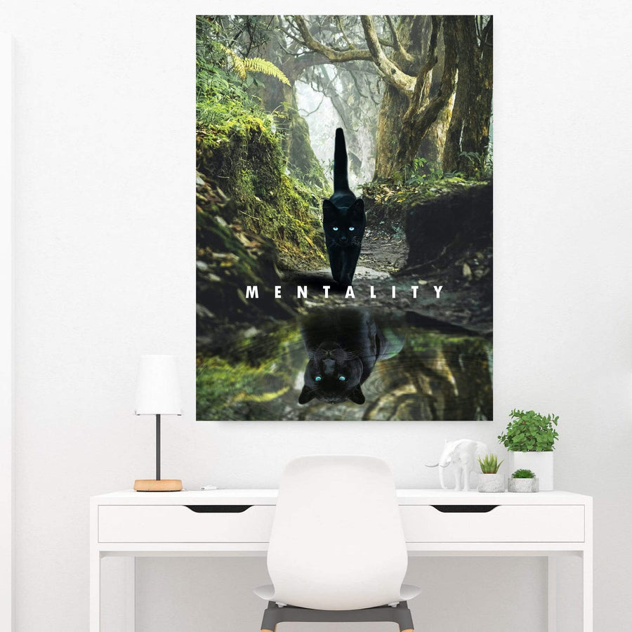 Mentality Clock Canvas