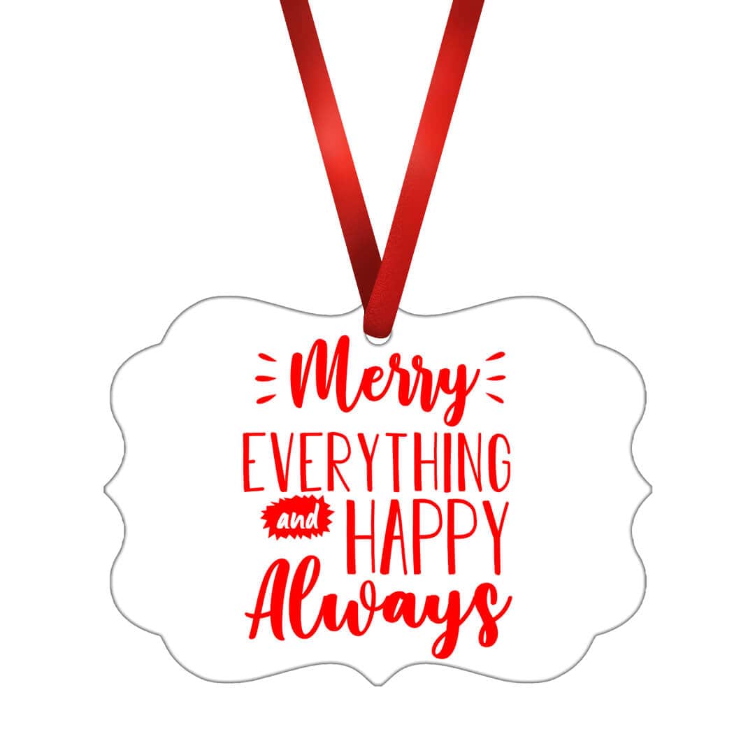 Merry Everything Ornament product thumbnail