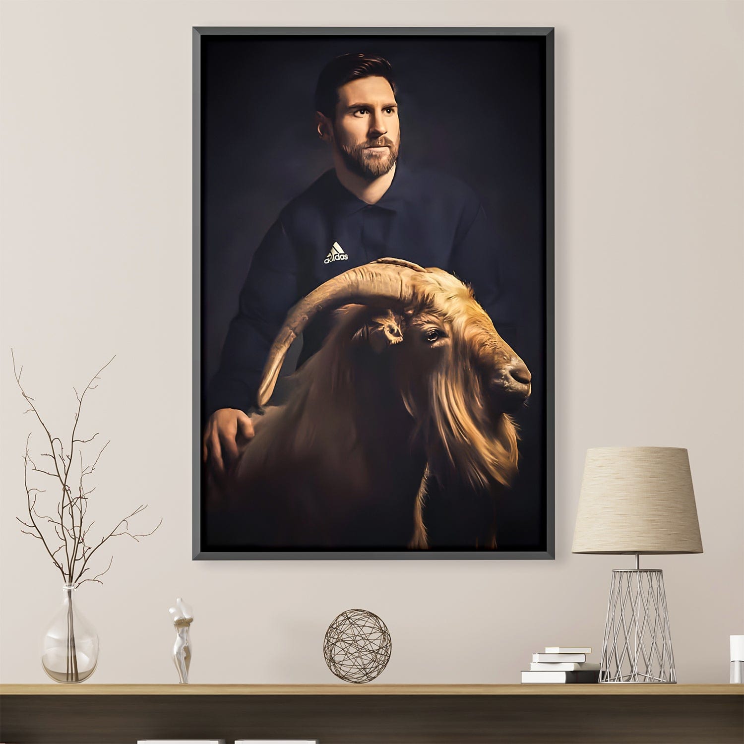 Messi the Greatest Canvas product thumbnail