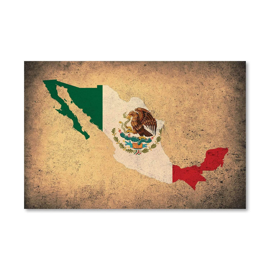 Mexico Canvas Art Clock Canvas