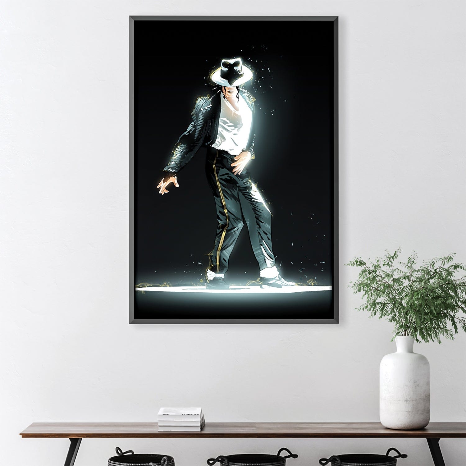 Michael Jackson Canvas ClockCanvas