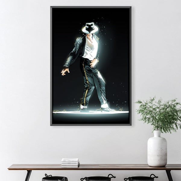 Michael Jackson Canvas Art Clock Canvas