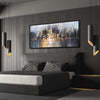 Millennium Cityscape Canvas Art Clock Canvas