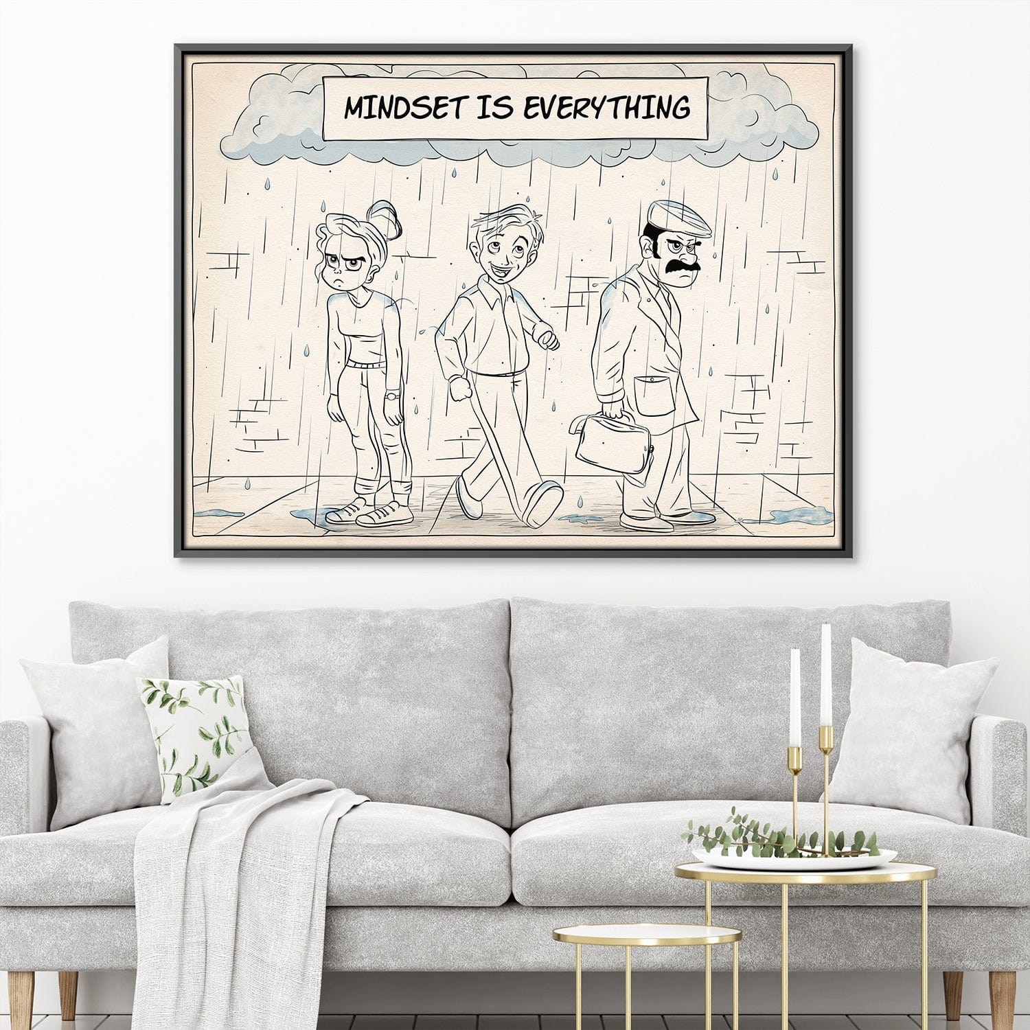 Mindset is Everything Canvas product thumbnail