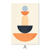 Minimal Architecture I Canvas Art Clock Canvas