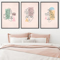 Minimal Beauty Canvas Art Clock Canvas