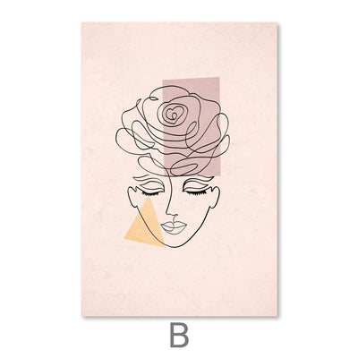 B