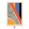 Minimal Paradise Canvas Art B / 40 x 50cm / No Board - Canvas Print Only Clock Canvas