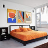Minimal Paradise Canvas Art Clock Canvas