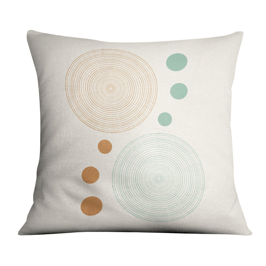 Minimal Shapes A Cushion Cushion 45 x 45cm Clock Canvas