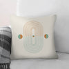 Minimal Shapes B Cushion Cushion 45 x 45cm Clock Canvas
