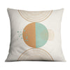 Minimal Shapes C Cushion Cushion 45 x 45cm Clock Canvas