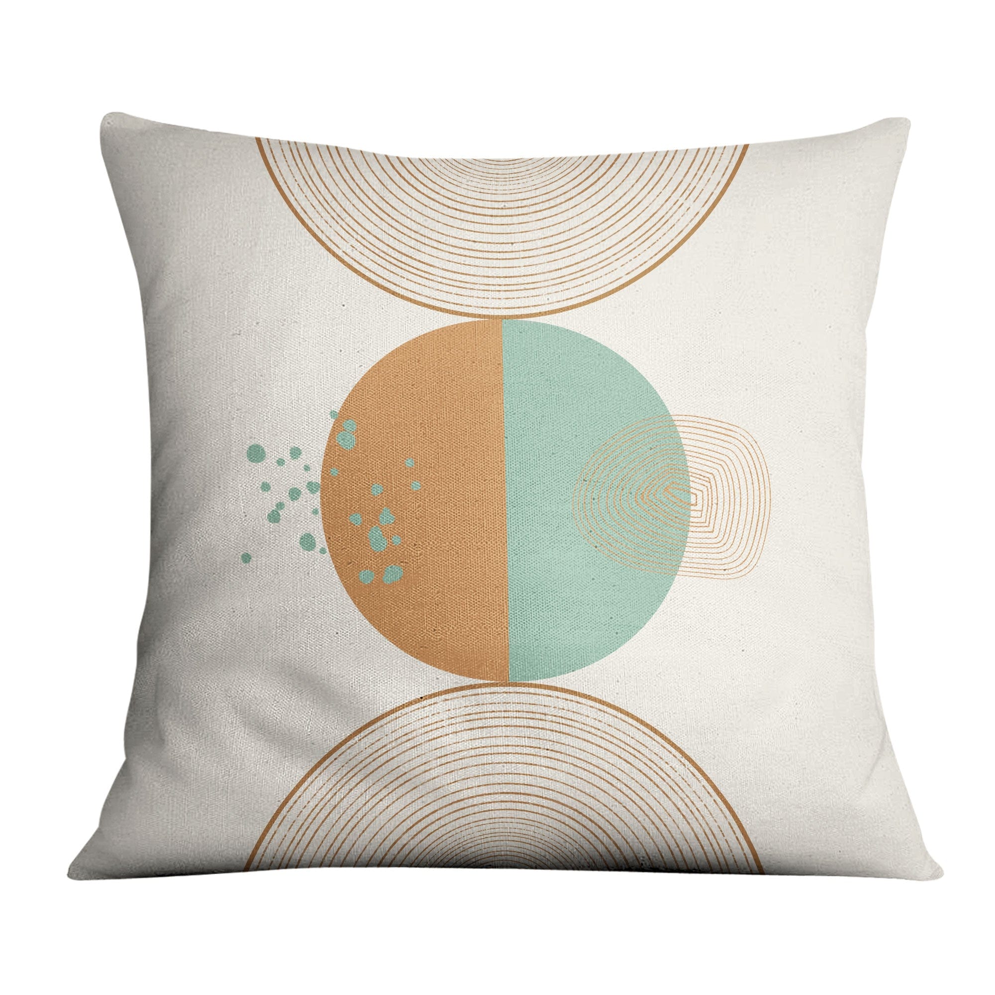 Minimal Shapes C Cushion Cushion 45 x 45cm Clock Canvas