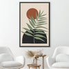 Modern Floral Set 1 Canvas Art 30 x 45cm / Unframed Canvas Print Clock Canvas