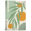 Modern Floral Set 11 Canvas Art Clock Canvas