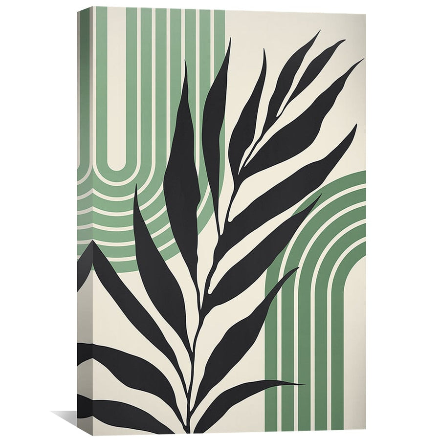 Modern Floral Set 12 Canvas Art Clock Canvas