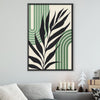 Modern Floral Set 12 Canvas Art 30 x 45cm / Unframed Canvas Print Clock Canvas