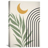 Modern Floral Set 7 Canvas Art Clock Canvas