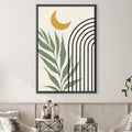 Modern Floral Set 7 Canvas Art 30 x 45cm / Unframed Canvas Print Clock Canvas