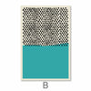 Modern Ocean Canvas Art B / 40 x 50cm / No Board - Canvas Print Only Clock Canvas