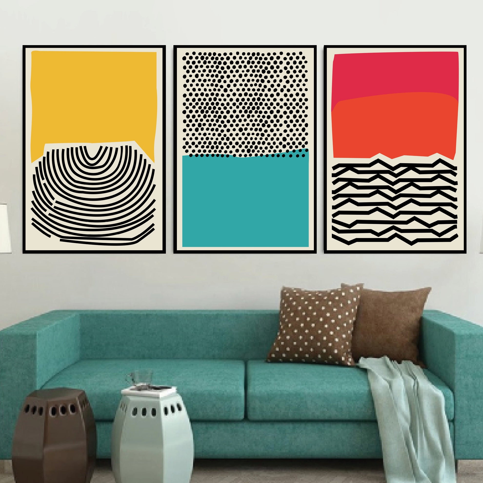 Modern Ocean Canvas – ClockCanvas