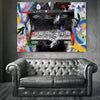 Money Case Clock Canvas