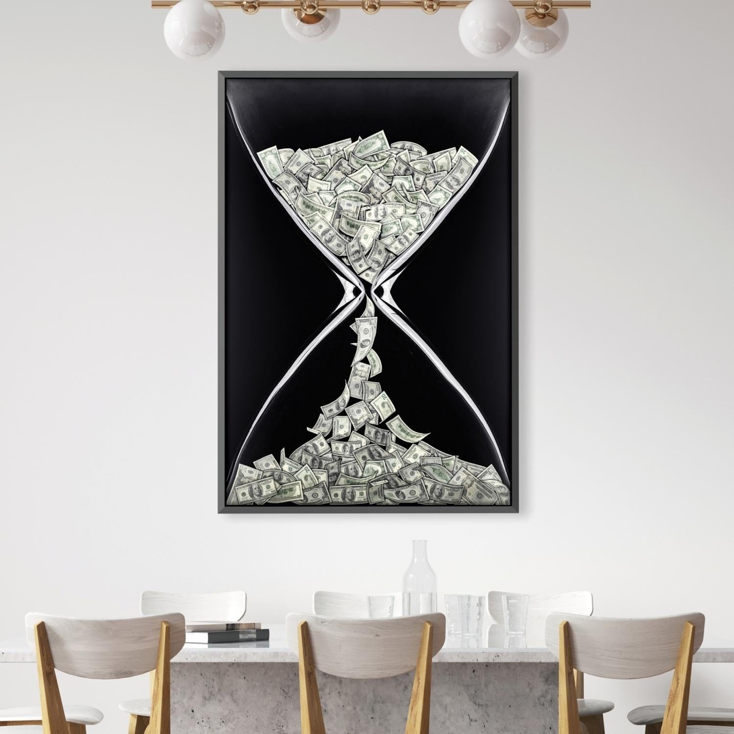 Money Hourglass Canvas product thumbnail