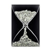 Money Hourglass Canvas Art Clock Canvas