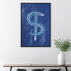Money Yacht Canvas Art Clock Canvas