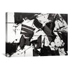 Monochromatic Symphony Canvas Art Clock Canvas